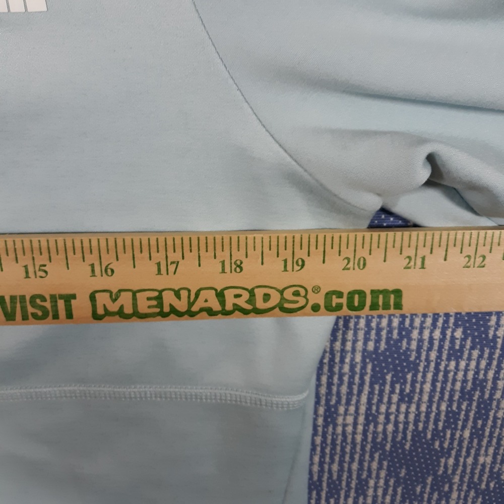 The North Face Sweater Womens Medium Light Blue Outdoor 1/2 Zip Pullover - Picture 6 of 8